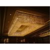 AM4000 RECTANGULAR BAGUETTE | Chandeliers by alanmizrahilighting | New York in New York. Item composed of glass