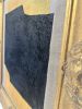 Luxury Gold and Carbon Painting on Spanish Linen Minimalist | Oil And Acrylic Painting in Paintings by RGB Fine Art. Item composed of canvas in minimalism or contemporary style