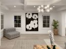 Urban Flora Celandine Poppy BW2 | Oil And Acrylic Painting in Paintings by Tina Psoinos art + photography. Item composed of canvas