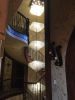 Staircase long Crystal Chandelier | Chandeliers by Custom Lighting by Prestige Chandelier. Item made of metal with glass