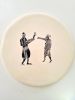 Decorative Plate MEDINA MASHMOUM | Decorative Objects by LA FIBRE ARTISANALE. Item works with contemporary & eclectic & maximalism style
