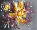 Daffodil Surprise | Oil And Acrylic Painting in Paintings by Judy Century Art. Item made of synthetic