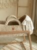 Hooded Moses Basket with Macrame Decor | Bassinette in Beds & Accessories by Anzy Home