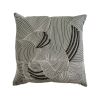 Cocoon Pillow | Coal | Pillows by Jill Malek Wallpaper