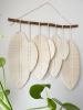 Macrame Feathers with 7 feathers | Macrame Wall Hanging in Wall Hangings by Damla. Item composed of wood & cotton compatible with boho style