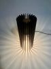 Brasília lamp | Table Lamp in Lamps by Brandon Harder Art and Design. Item composed of walnut