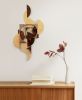 Abstract Wall Art | Sculptures by La Loupe. Item made of maple wood compatible with mid century modern and modern style