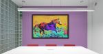 Through the Field | Photography by Lu Anne Tyrrell Art +. Item made of canvas with metal