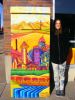 Electric Lady Land. | Street Murals by Rachel Kaiser Art | Great Falls in Great Falls. Item composed of synthetic