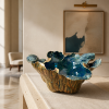 Ceramic Art Sculpture  | Wave Petals | Decorative Bowl in Decorative Objects by Elena Miller. Item made of ceramic works with contemporary & coastal style