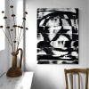 Optical | Oil And Acrylic Painting in Paintings by Cristina Dalla Valentina. Item made of canvas with synthetic