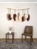Macrame Wall Hanging with 12 Feathers | Wall Hangings by macramestories. Item made of wood with cotton works with boho & country & farmhouse style