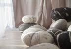 White Stone | Benches & Ottomans by KATSU | Katsu Studio in Saint Petersburg. Item made of cotton works with scandinavian style