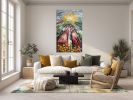 The Stillness That Made Me | Oil And Acrylic Painting in Paintings by Lisa Elley ART. Item works with mid century modern & contemporary style