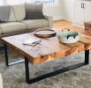 Anita Collection | Coffee Table | End Table | Sofa Table | Tables by TRH Furniture. Item made of oak wood works with contemporary & rustic style