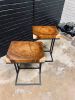 Monkey Pod Cross Cut C Tables | Side Table in Tables by Live Edge Lust | Phoenix in Phoenix. Item made of wood