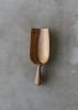 Walnut Wood Hand Carved Scoop | Serving Utensil in Utensils by Creating Comfort Lab. Item composed of wood