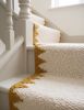 Handwoven Natural Woolen Runner Rug | Rugs by Evergreen Carpets. Item made of wool compatible with boho and minimalism style