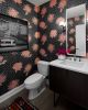 Kanoko Slate | Wallpaper in Wall Treatments by Relativity Textiles. Item made of fabric with paper