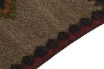 1980s Vintage Sofreh Kilim rug in Beige-Brown, Multi Hued | Area Rug in Rugs by Rug and Kilim