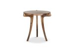 Wood Sabre-Leg Side Table from Costantini, Uccello | Tables by Costantini Design. Item composed of wood