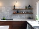 Rustic wood floating shelves | Shelving in Storage by Abodeacious. Item made of wood