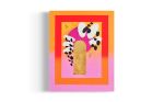 Noon Bloom | Mixed Media by Sine Wilt. Item made of canvas with paper works with contemporary & eclectic & maximalism style