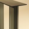 Smoked Glass Console Table - NAZ by Lebanto | Tables by Lebanto. Item made of marble works with minimalism & contemporary style