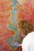 Orchid | Oil And Acrylic Painting in Paintings by Jill Krutick. Item made of canvas & synthetic