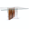 BETTY SQ | Dining Table in Tables by Gusto Design Collection | 12471 SW 130th St in Miami. Item composed of wood & glass