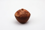 Spalted Applewood Lidded Vessel – Hand‑Turned | Decorative Bowl in Decorative Objects by Holzkunst Samuel Meisinger. Item made of wood works with art deco & modern style