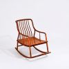 Legacy Imperial Zen Rocking Chair: Minimalist Ming Series I | Armchair in Chairs by Dynasty Artisan. Item composed of wood compatible with minimalism and contemporary style