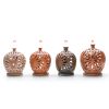 Handmade Ceramic Candle Holder | Decorative Objects by Halohope Design. Item composed of ceramic compatible with traditional style