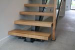 Floating stairs | Interior Design by Toncha Hardwood. Item made of oak wood