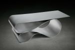 Whorl Coffee Table in Aluminum | Tables by Neal Aronowitz