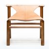 Lounge Chair 1907 | Chairs by Espina Corona | Estancias Del Pilar in Pilar. Item composed of wood & leather compatible with minimalism and contemporary style