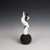 Modern Sculpture, "Wild One 40" , Ceramic Sculpture | Sculptures by Anne Lindsay. Item made of ceramic works with contemporary & modern style