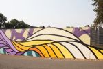Creative Growth Flow | Street Murals by Strider Patton | 27th Street, Oakland in Oakland. Item made of synthetic