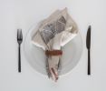 Nazca Linen Napkins (Set of 2) | Linens & Bedding by For Reasons Unknown | For Reasons Unknown Creative Studio in The Bronx. Item composed of linen