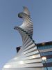 "Twist Of Life" Series | Public Sculptures by Brian Schader. Item composed of aluminum and concrete