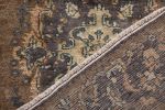 Hand-Knotted Vintage Sivas Rug in Beige-Brown with Medallion | Area Rug in Rugs by Rug and Kilim