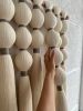 Pulse No.4 Extra Large Fiber Art Wall Hanging 63 x 38 Inches | Macrame Wall Hanging in Wall Hangings by Puvor. Item composed of wood and cotton in boho or minimalism style