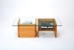 Floating in Space | Coffee Table in Tables by Carol Jackson Furniture. Item made of wood & aluminum compatible with minimalism and contemporary style