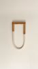Link 001 | Wall Sculpture in Wall Hangings by Ana Salazar Atelier. Item made of oak wood with cotton works with minimalism & contemporary style