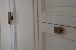 Medium Striped Rectangle | Pull in Hardware by Thea design. Item composed of brass