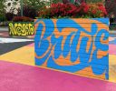 Word Murals | Street Murals by Judith Mayer. Item composed of synthetic