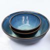 Stoneware Large Serving Bowls | Dinnerware by Tina Fossella Pottery. Item composed of stoneware