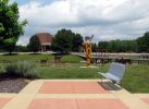 DEER CROSSING | Public Sculptures by jim collins sculpture | Chattanooga State Community College in Chattanooga. Item made of metal