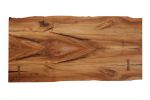 'Harp Leg' Book-Matched Scottish Elm Table. Jonathan Field. | Coffee Table in Tables by Jonathan Field. Item made of oak wood