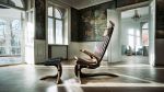 Hippokamp Lounge Chair & Footstool - Leather | Chairs by Peter Qvist. Item composed of birch wood and leather in minimalism or contemporary style